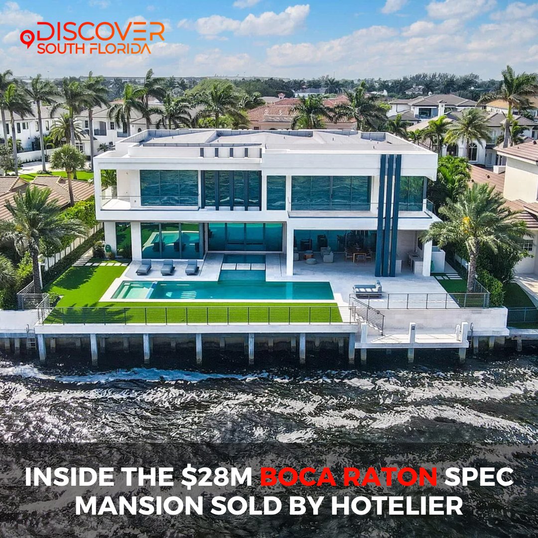 Recently sold by successful hotelier Mikhail Avrutin for an astounding $28 million, this waterfront mansion in #BocaRaton is a true testament to #luxuryliving.

Dive into the details 👉 bit.ly/3vZrvTz

 #WaterfrontProperty #BocaRatonRealEstate #SouthFlorida