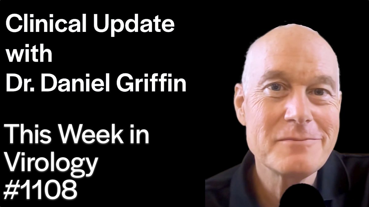 Dr. Griffin reviews recent statistics on circulation of measles, H51 influenza infection of birds, poultry & cows and SARS-CoV-2 circulation, before discussing if the original monovalent SARS-CoV-2 vaccine was effective in children/adolescents & more. 📺 bit.ly/4b9O7zm