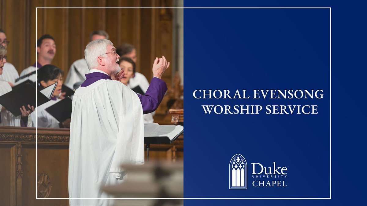 Watch the livestream of our Choral Evensong at 4:00 p.m.: buff.ly/49TwClO