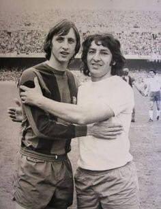 Cruyff & Arrúa. #FCBarcelona #RealZaragoza