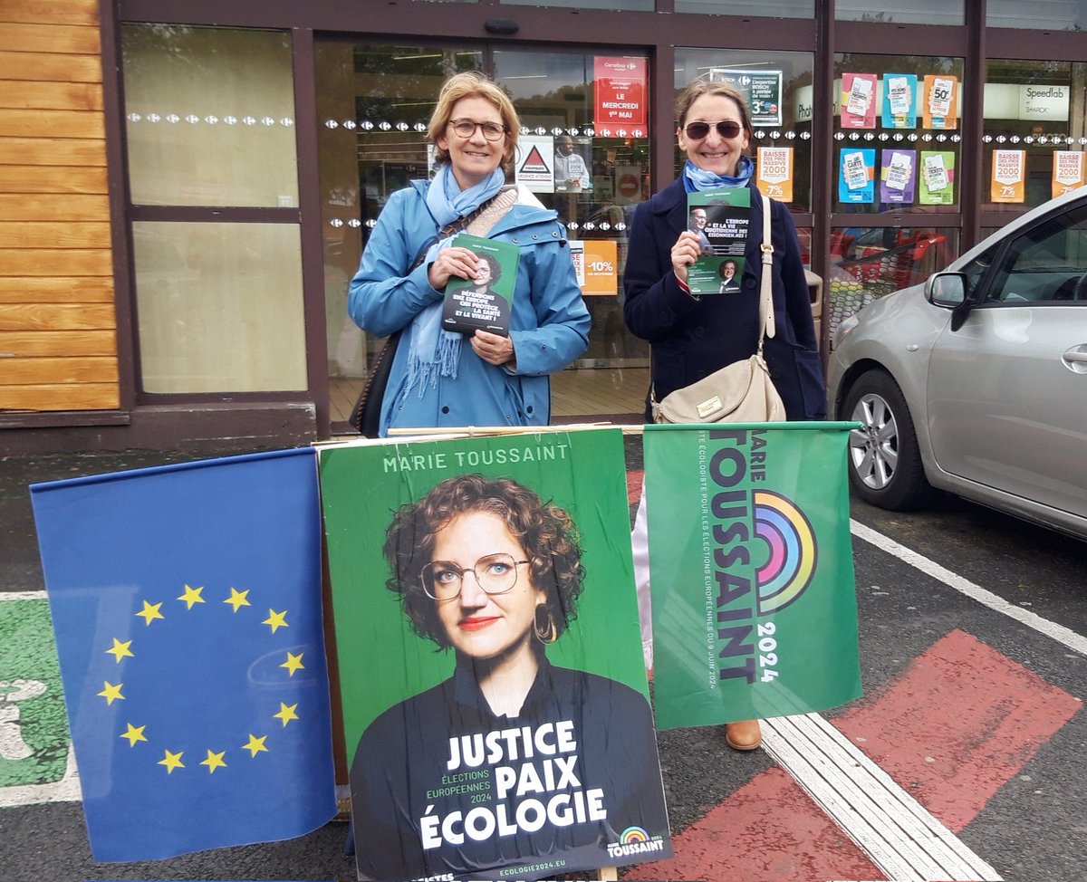 JeanNoel1966's tweet photo. 🇪🇺 #Europeennes2024 🇪🇺
Ce matin, la fine fleur du groupe local #EELV était à #Brunoy pour annoncer le meeting des #Ecologistes en Essonne le 6 mai.
#Justice, #Paix, #Ecologie pour la campagne de #MarieToussaint .
Le 9 juin, un seul tour, un seul vote :
Les Ecologistes. https://t.co/FA8ka6ew3Y