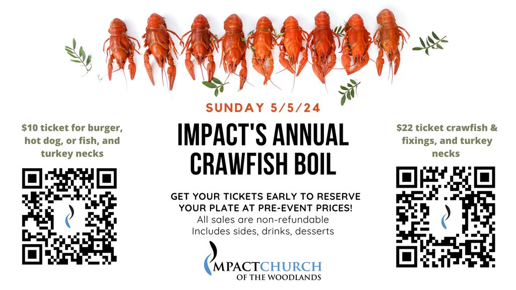 This is the last Sunday to purchase tickets for the crawfish boil before prices increase! l8r.it/y6Gf