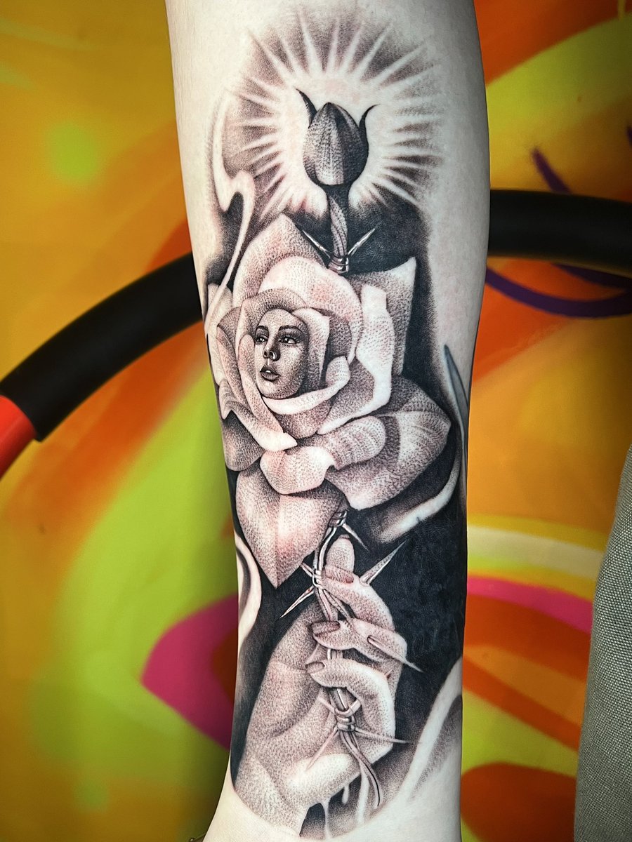 90% completed. Some finishing touches still needed, ty for trust Chelsea <3 #cynnertattoos