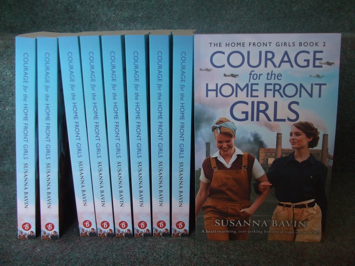 Courage for the Home Front Girls is the second title in my new WW2 saga series. It can be pre-ordered now geni.us/B0CW84TPJQcover Sally is thrilled with her new job, Betty is thrilled with her new boyfriend and Lorna is appalled to be sent to the salvage depot #TheHomeFrontGirls