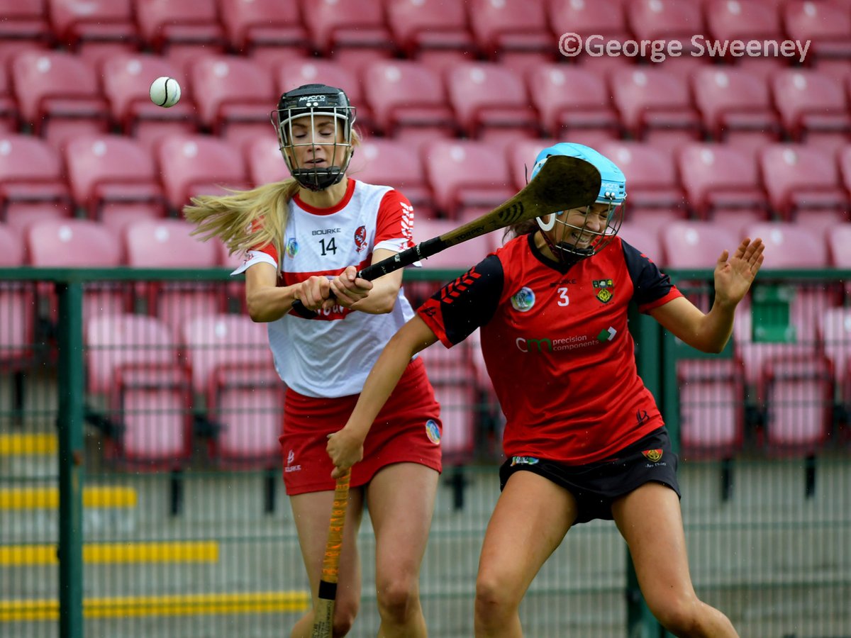 2024 Armagh City Hotel Ulster Senior Camogie Championship Semi-Final at Owenbeg. Derry 1-15 Down 0-05