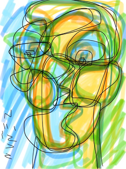 Art of the Day: 'Into the Selfscape 1'. Buy at: ArtPal.com/nvnez?i=230996…