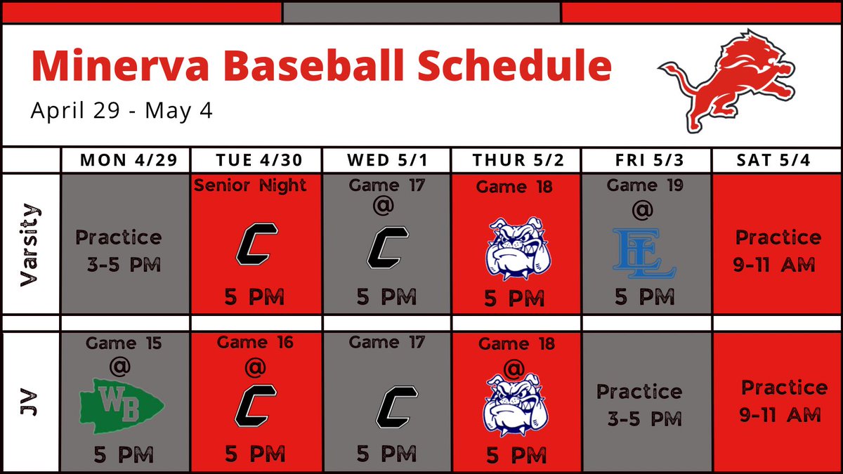 @Minervabaseball (@lionsbaseball24) on Twitter photo 