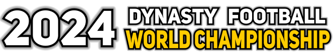 Dynasty World Championship kicks off this Saturday with Rookie drafts starting at 10am eastern. Become the Dynasty King! Adopting discounted orphan teams are being posted daily. Learn more: fftoolbox.fulltimefantasy.com/ffwc/dynasty.c…