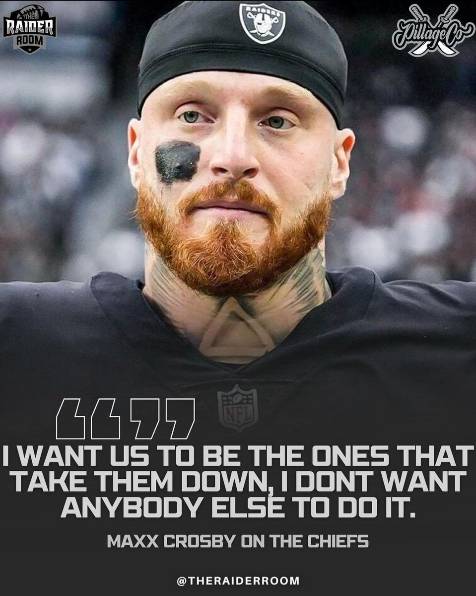Madd Maxx Crosby - You tell 'em I'm coming and HELL'S COMING WITH ME!! 😤 #RaiderNation