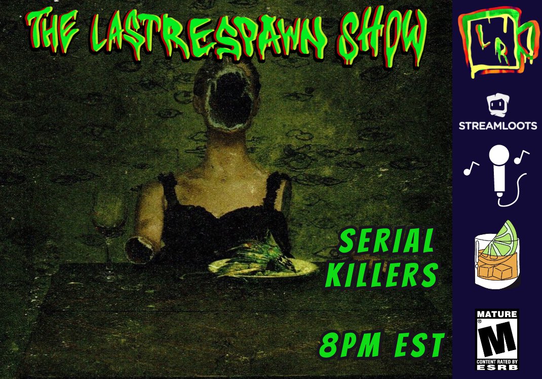 Tune into the LastRespawn Show tonight as David & Xander play serial killers to get into the mind of one they are tracking down! 💀🥃

twitch.tv/thelastrespawn…

@Retweelgend @DoctorBear_ @StreamerHype #TwitchStreamers #videogames #serialkillers