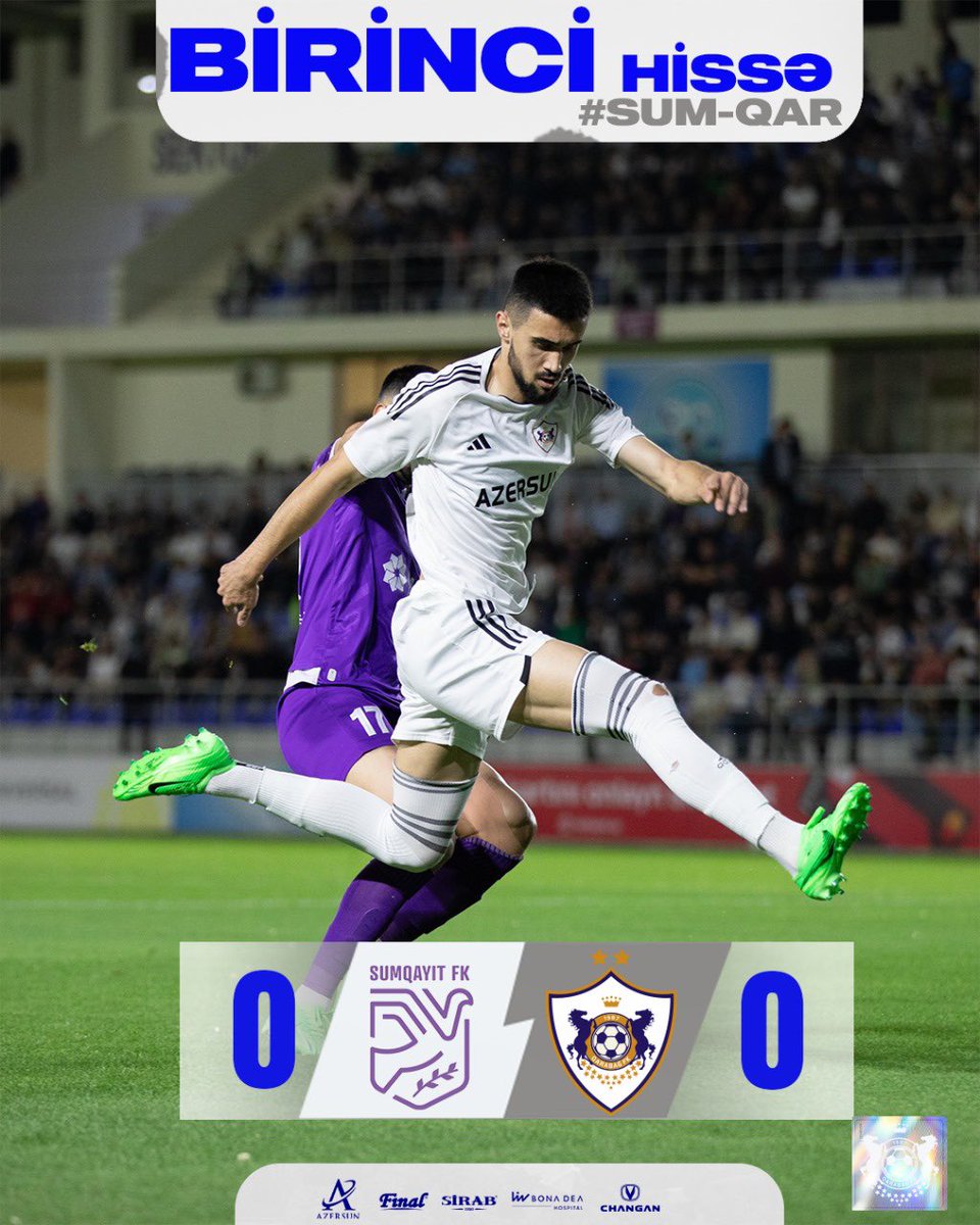 İlk hissə ⏳ #QarabağFK #PremyerLiqa #SUMQAR