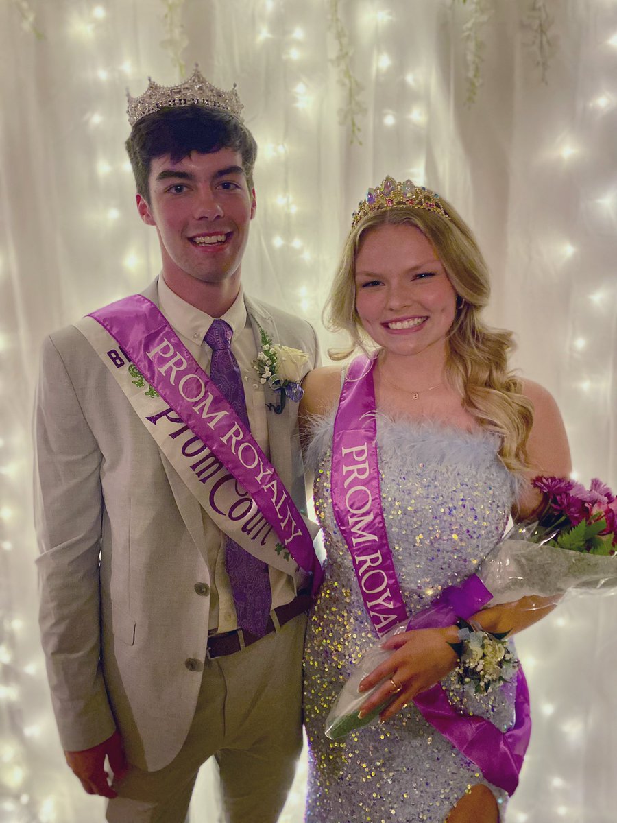 Congrats to our 2024 Prom Queen and King! Queen: Therese Chandler King: Kael Walker