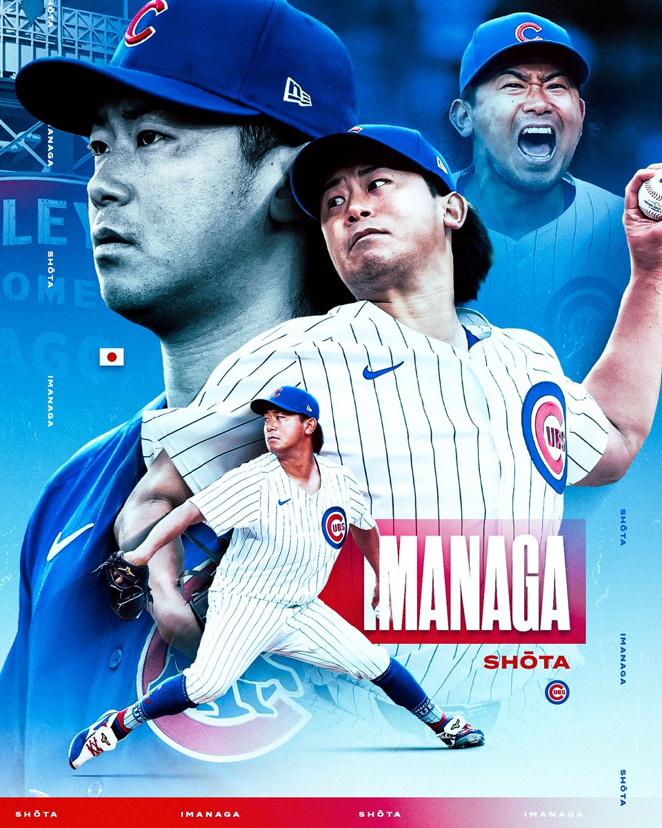 Shōta Imanaga - #cubs 
.
#smsports #mlb