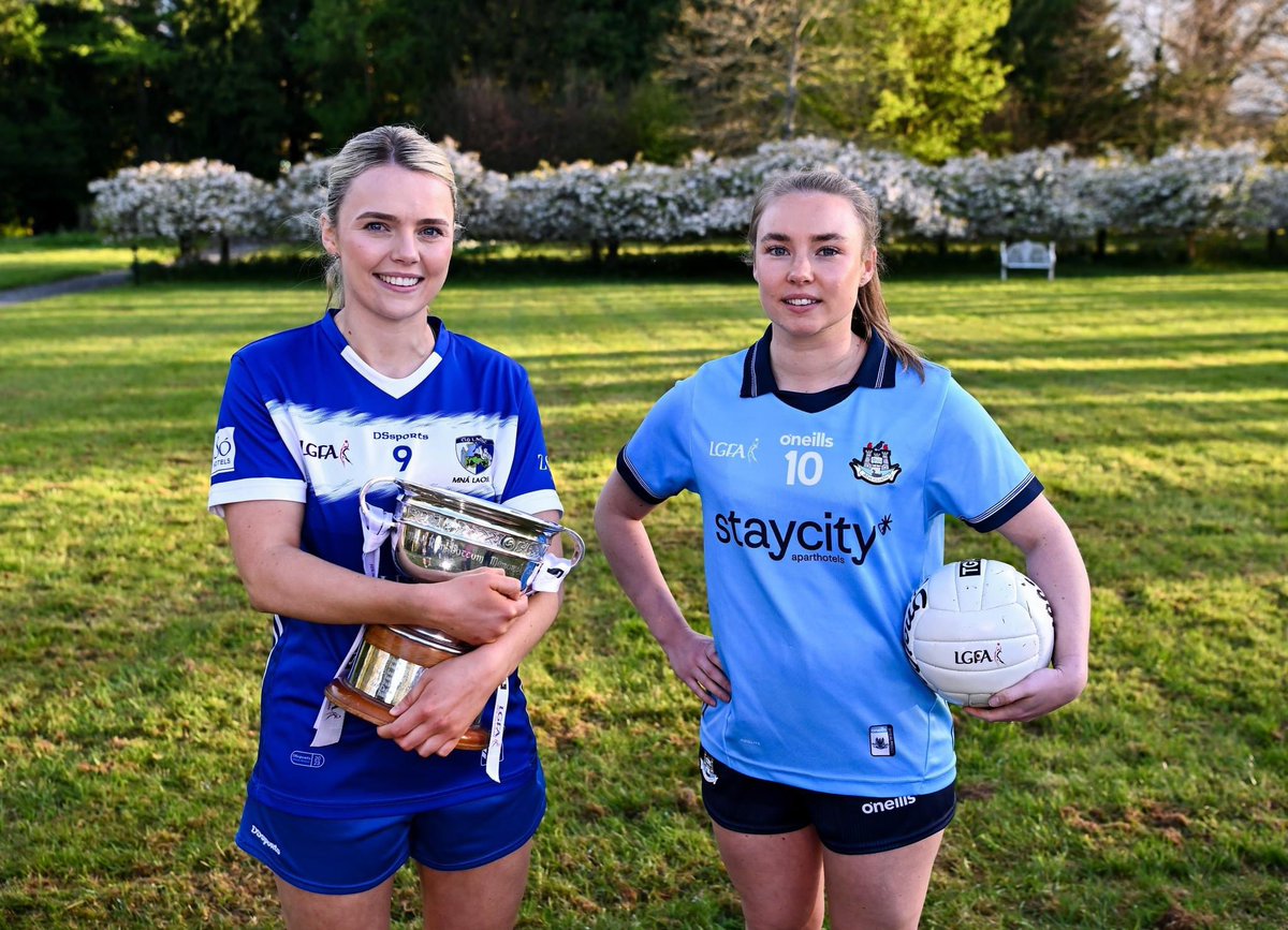 *REPORT* Annabelle Timothy scored a hat-trick of goals as @dublinladiesg recorded a comprehensive win over @LaoisLadies to book their place in the TG4 Leinster Senior Final on May 12th! Report with thanks to @deniese_o ⬇️ leinsterladiesgaelic.ie/news-detail/10… #ProperFan