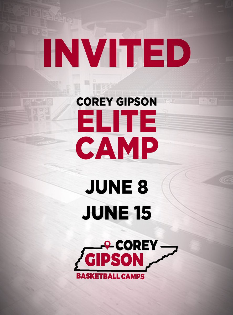 Thanks for the invite!!! @GipsonBBallCamp