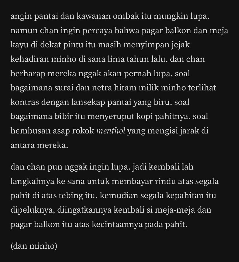 dari semesta be my mistake (2020)