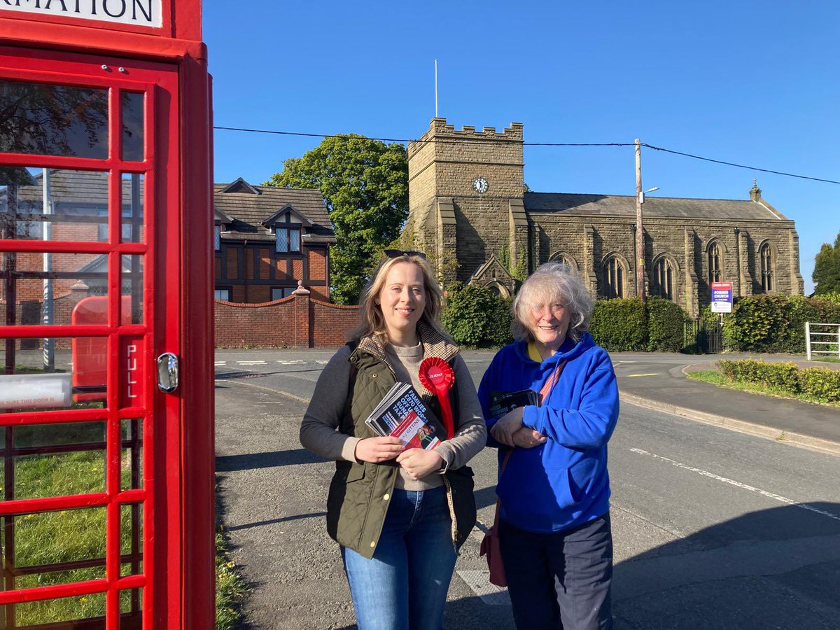 We enjoyed the sunshine this week while campaigning across Clwyd East. Thank you as always to our volunteers, and everyone who shared their views.