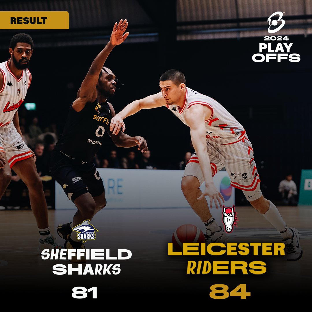 😱 AND BREATHE! 🐴 @ridersbball with a HUGE W on the road in Game 1! 💪 📺 Watch highlights: youtube.com/@BritishBasket… #UNBEATABLE #BritishBasketballLeague