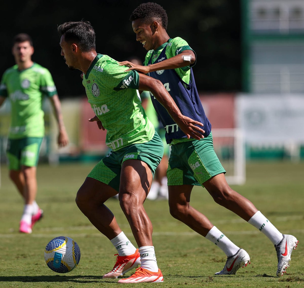 Sorriso no rosto de quem sabe que amanhã tem Palmeiras em campo 😁 🆚 São Paulo 🏟 Morumbis ⏰ 20h #AvantiPalestra