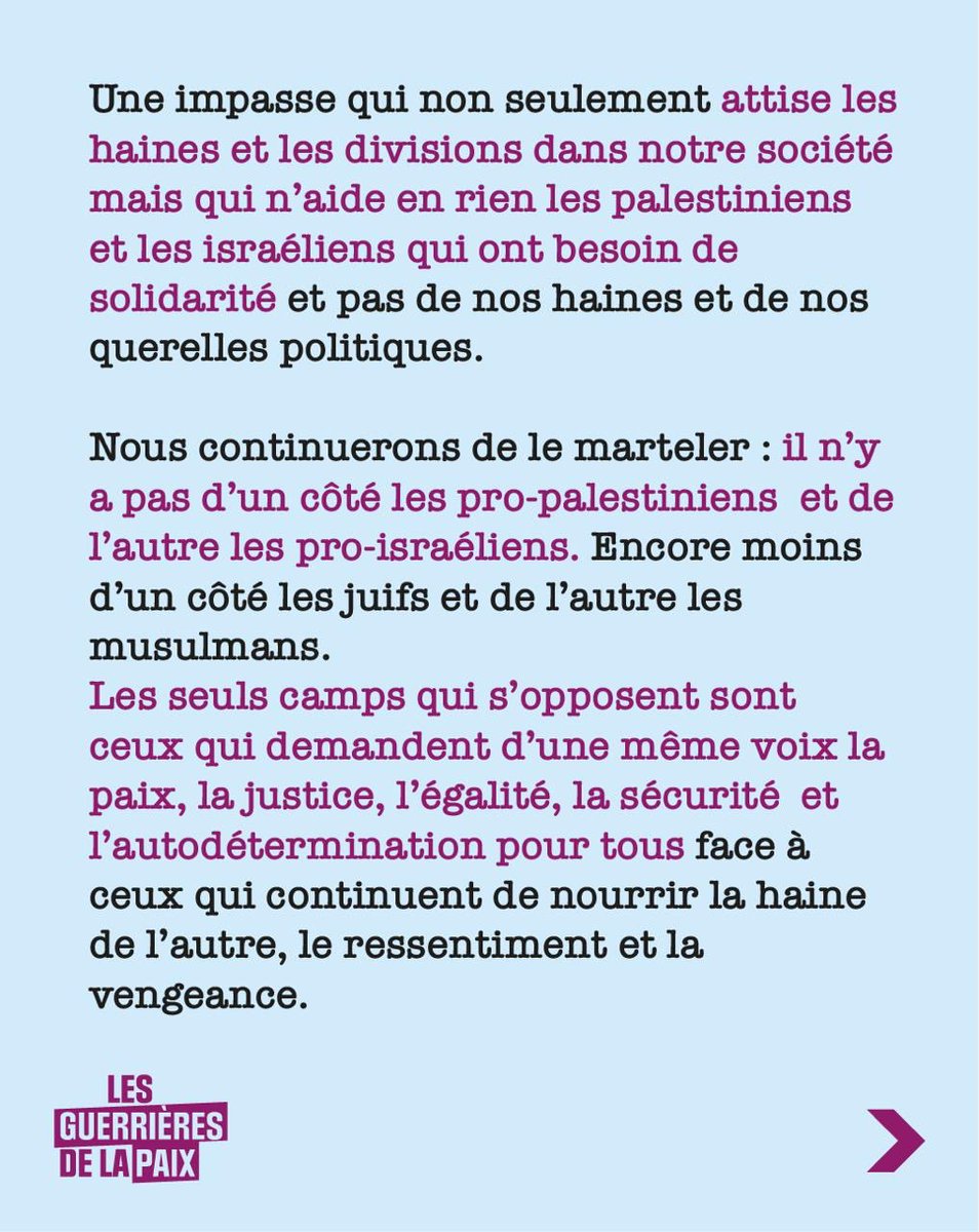 Les Guerrières de la Paix appellent à une mobilisation étudiante pour la Paix et la Justice. 1/2