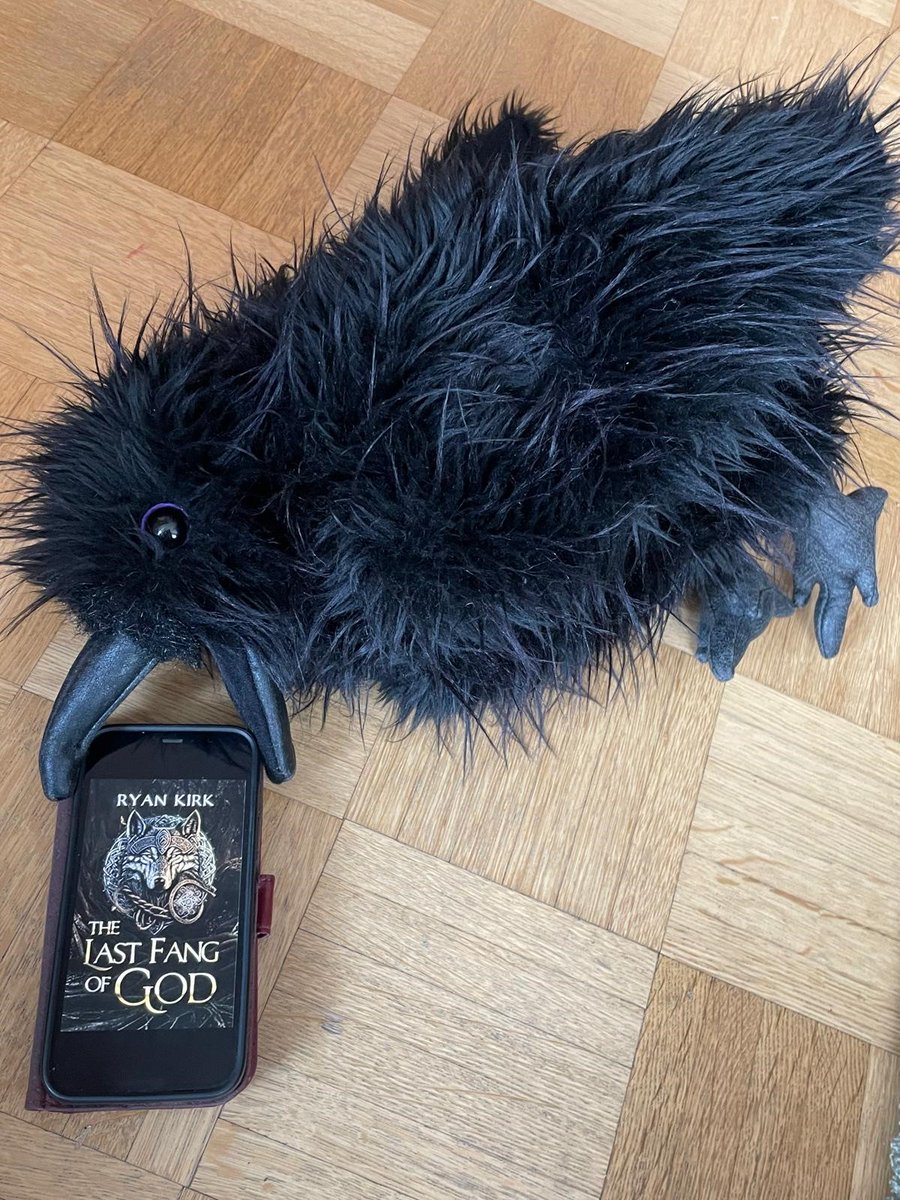 Fenwick and I have finished another review: 
The Last Fang of God by <a href="/waterstonebooks/">Ryan Kirk</a> 

goodreads.com/review/show/59…

#InquisitiveRaven, #SPFBO9,#SPFBO