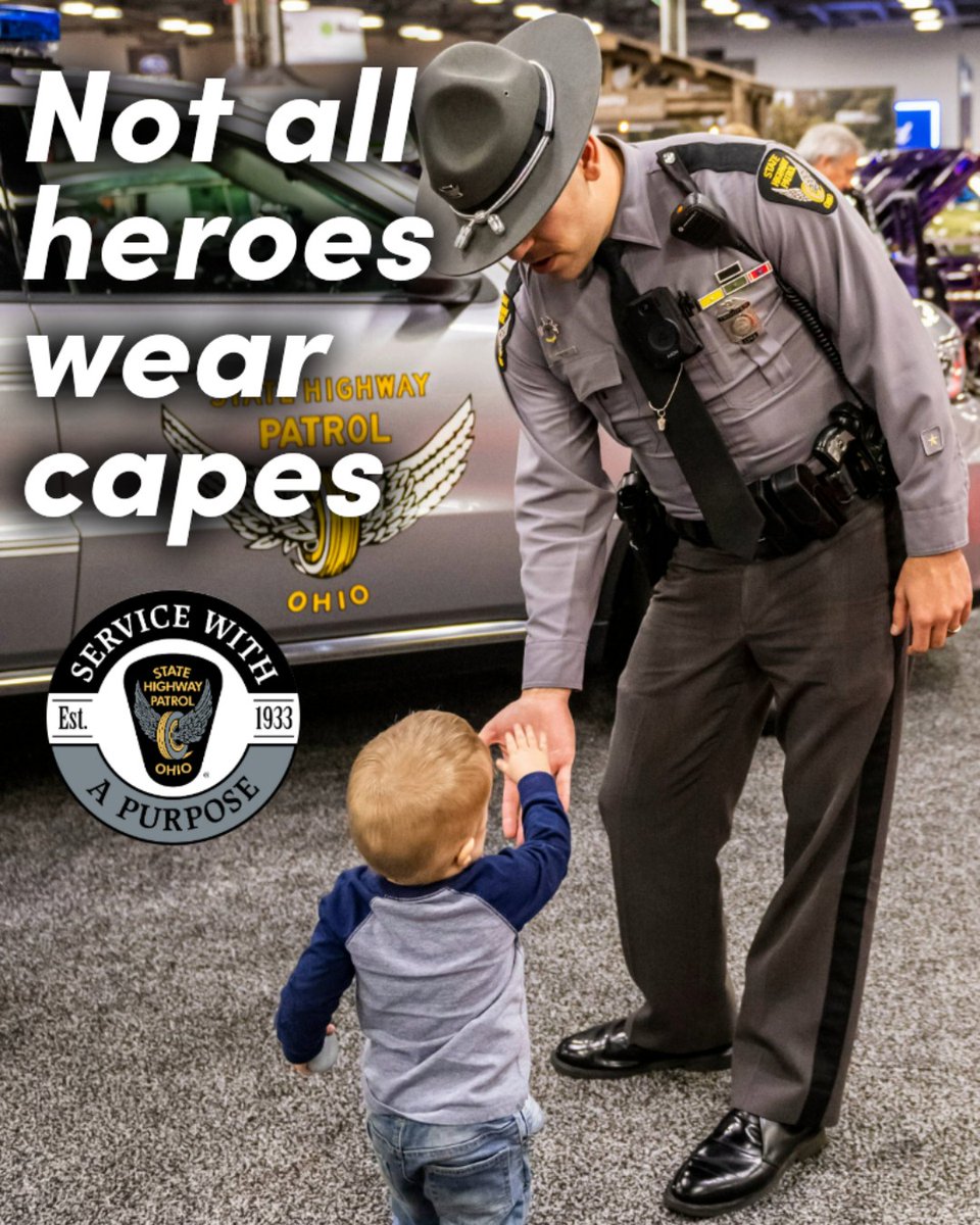 Want to find out how you can be someone’s hero on #NationalSuperheroDay? Visit our recruitment site to find out how you can #JoinOSHP statepatrol.ohio.gov/recruitment-an…