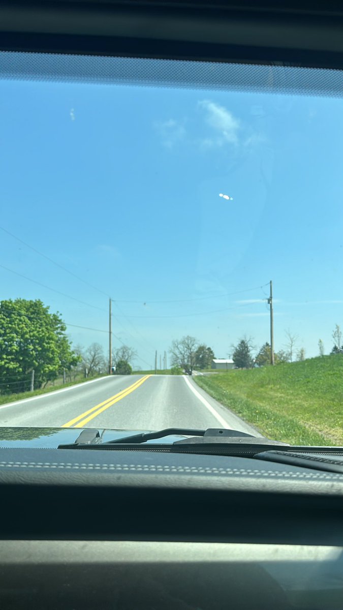 @EthanVanSciver Driving home from Chambersburg!