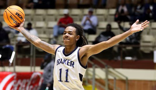 BREAKING: Alabama lands 4⭐️ and #6 PG in the class of 2024 Labaron Philon. The Mobile, AL native averaged 35 ppg at Baker HS before transferring to Link Academy his senior year. Philon adds to what is already one of the deepest, most talented rosters in the country.