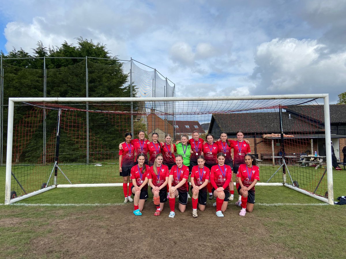 NMFCWomen's tweet photo. RUNNERS UP 👏

Well done to NMP U16s girls after coming runners up this afternoon. Great achievement to get through to the final, and a valiant effort!

#NMFCWomen https://t.co/1dMKQJHzTm