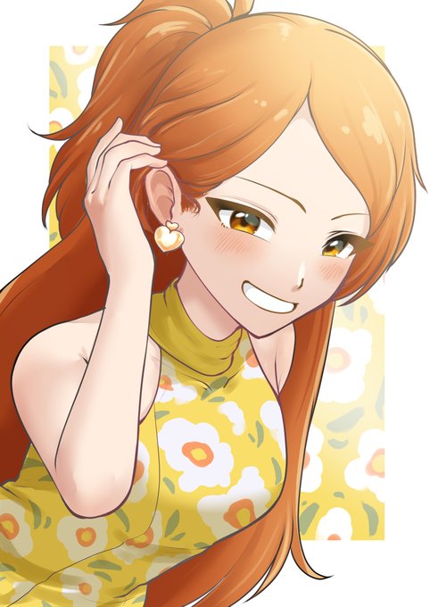 「earrings grin」 illustration images(Latest)｜5pages
