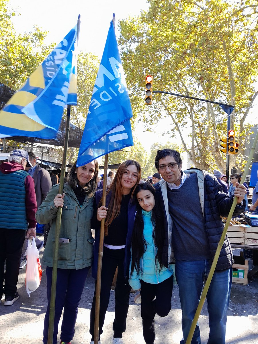 Lista 75 militando en barrio unión. como todos los domingos apoyando @jorgegandini @tatoviviano