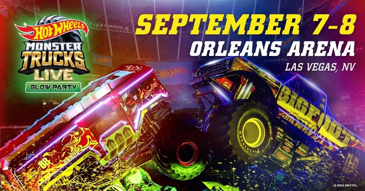 Hot Wheels Monster Trucks Live™ Glow Party™ returns September 7-8, 2024! Don’t miss the only opportunity to watch your favorite Hot Wheels Monster Trucks live. 🎟️: bit.ly/3TLdwIL