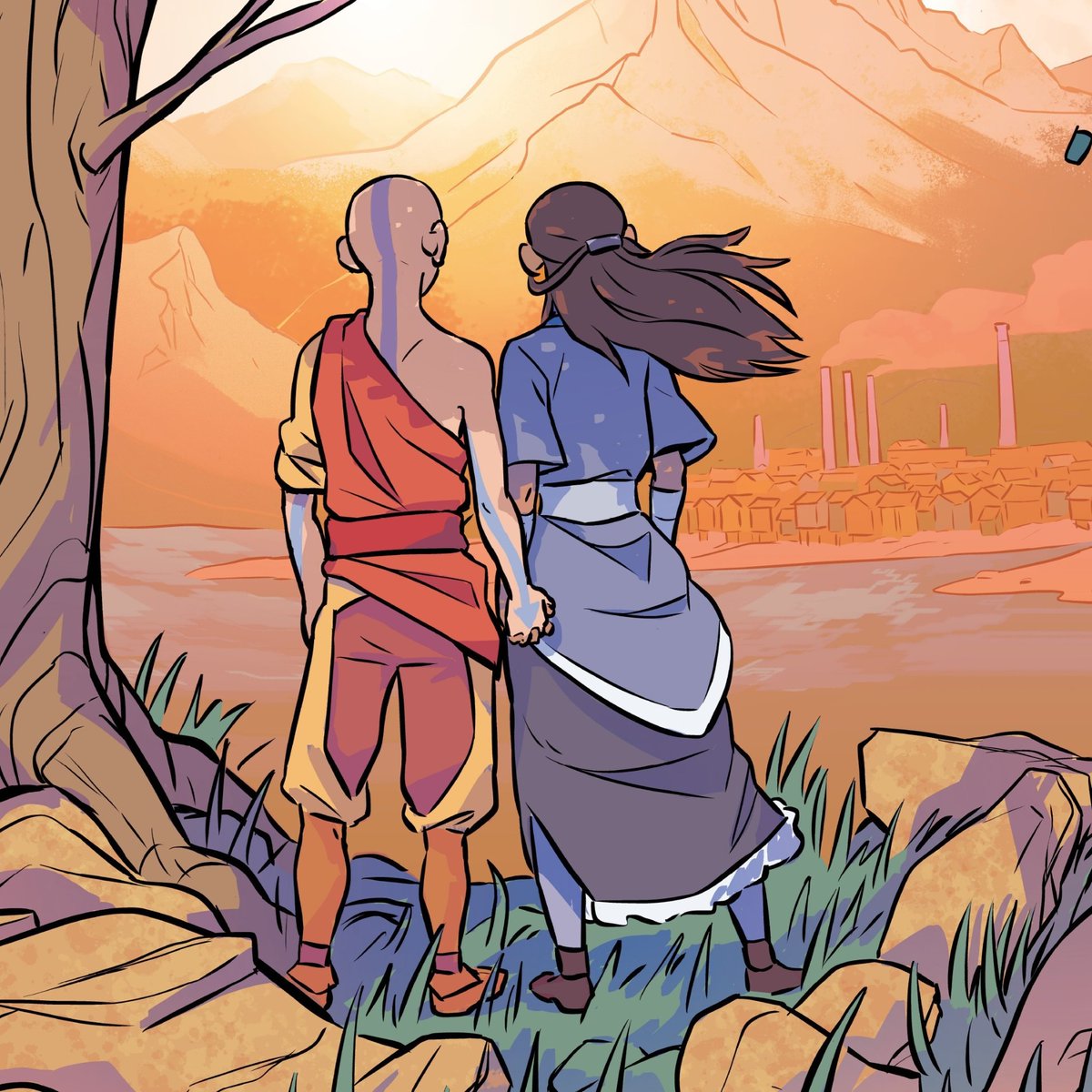 Aang & Katara