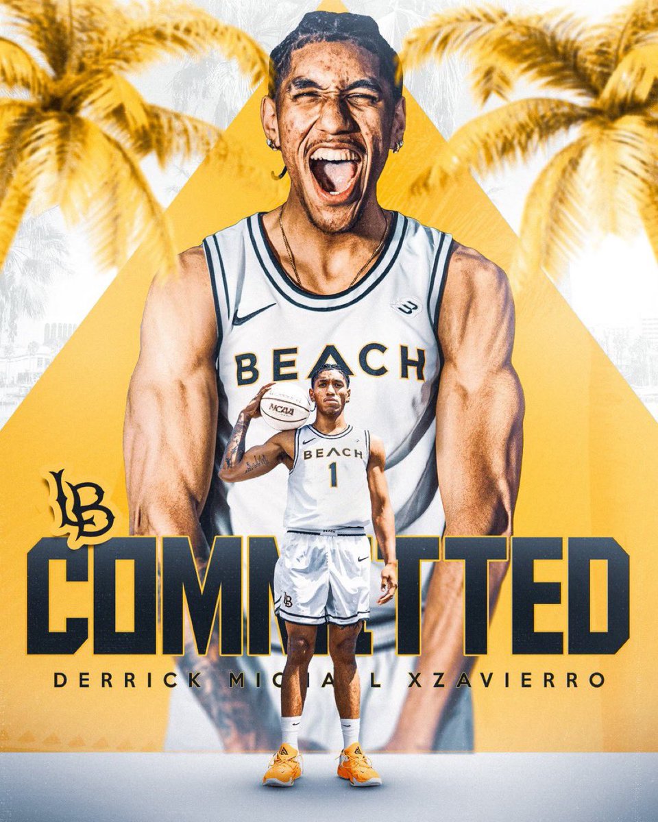 Freshman transfer Derrick Michael Xzavierro has committed to Long Beach State❗️❗️ He is a 6’10 forward that 1.7 points and 1.7 rebounds in only 3 minutes per game this season for Grand Canyon. Keep your eyes on Derrick 👀 @DerrickmichaelX @LBSUMBB