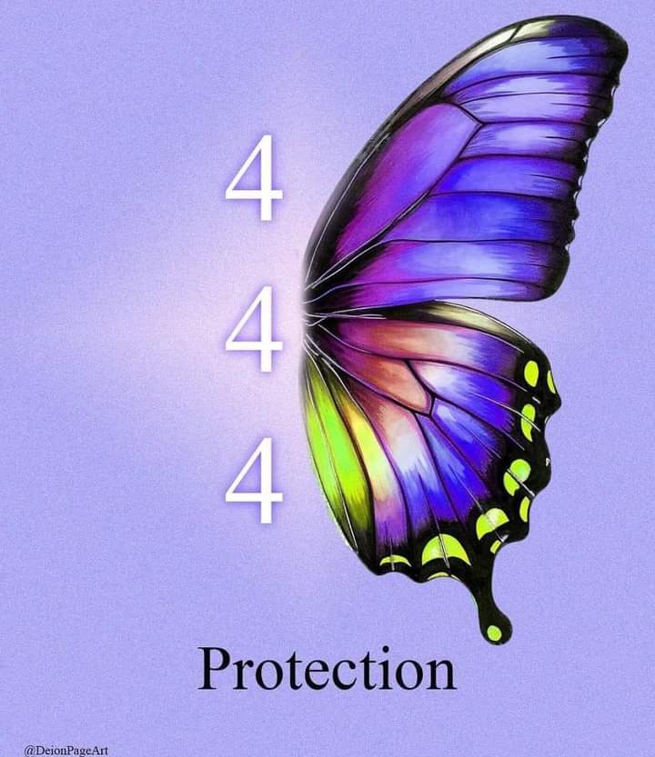 ✨️444✨️ You are safe and protected.