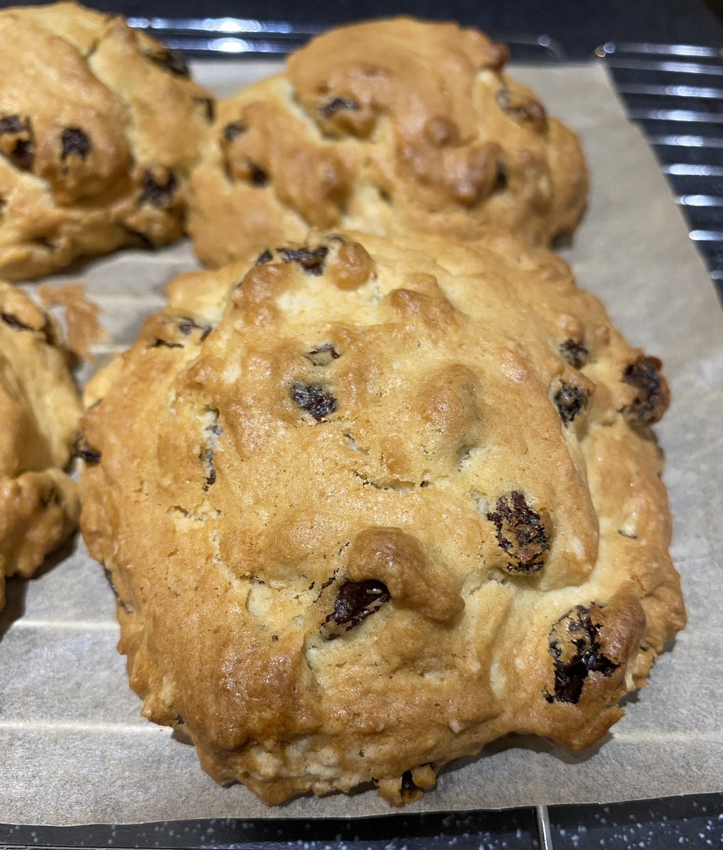 Todays afternoon bake. Rock Cakes. I always remember this was the first thing I baked in Food Technology at School and have loved baking them ever since.