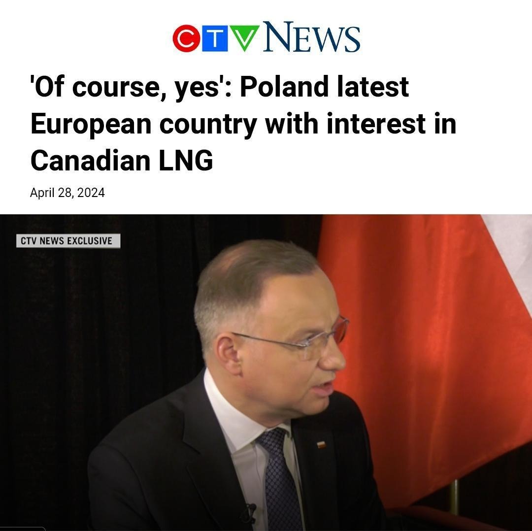 Another country in the long list of those pleading to buy 🇨🇦's clean & ethical liquefied natural gas. What's stopping them? Trudeau won’t grant permits because he says there’s 'no business case.' Sign to to back my common sense plan to green-light green projects to turn