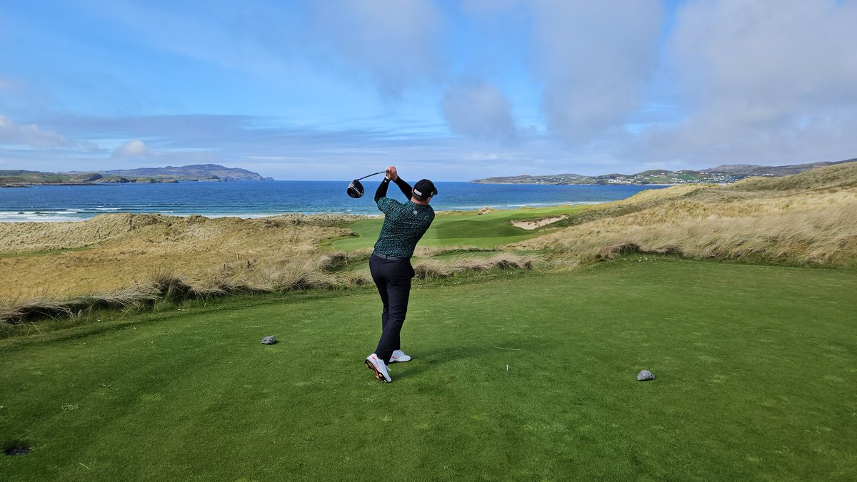 mfarquharson73's tweet photo. Ireland 2024 round 2 - Rosapenna St. Patricks course.  Big and Majestic course. https://t.co/OZQzGMQS9t