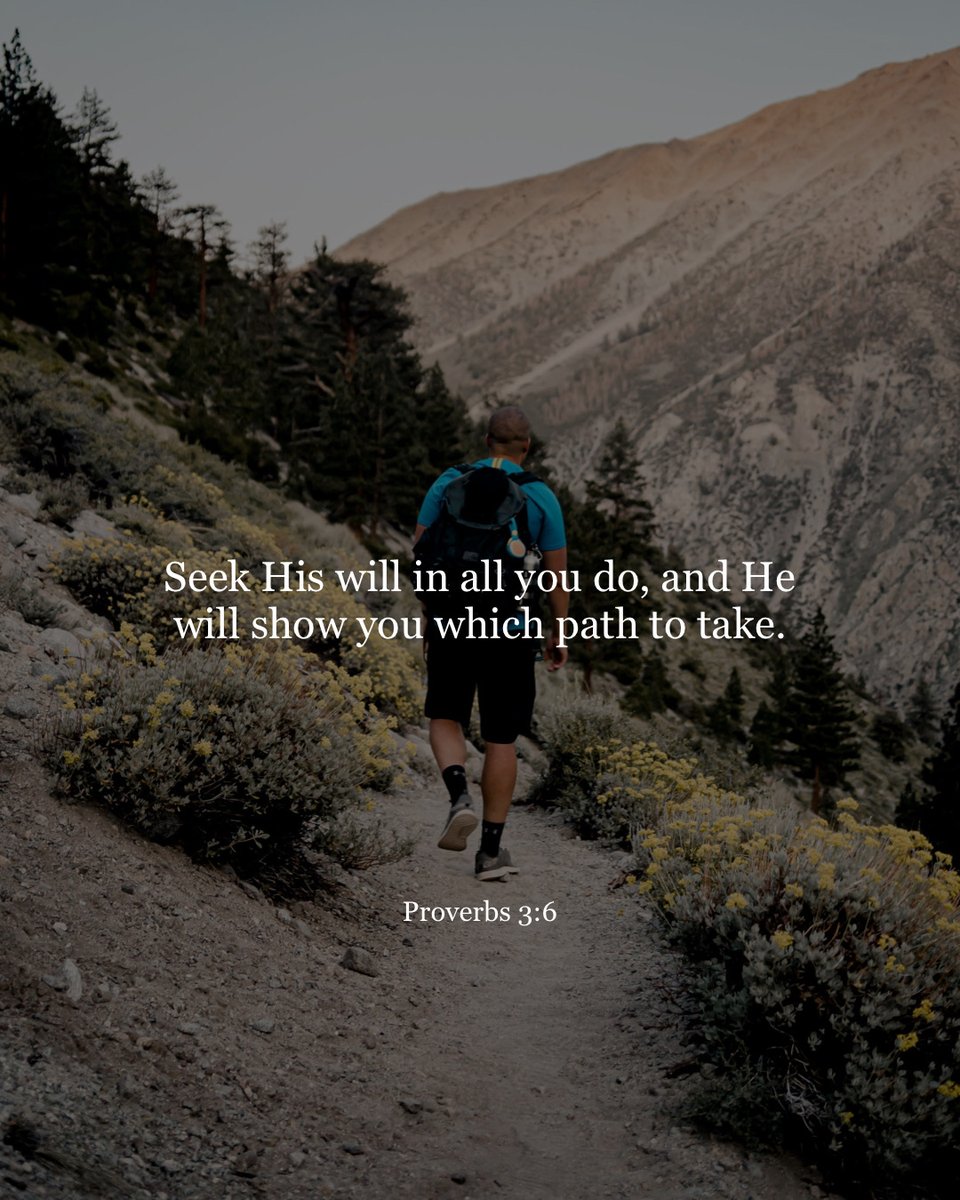 YouVersion's tweet photo. Proverbs 3:6 https://t.co/9XOZkgYA67