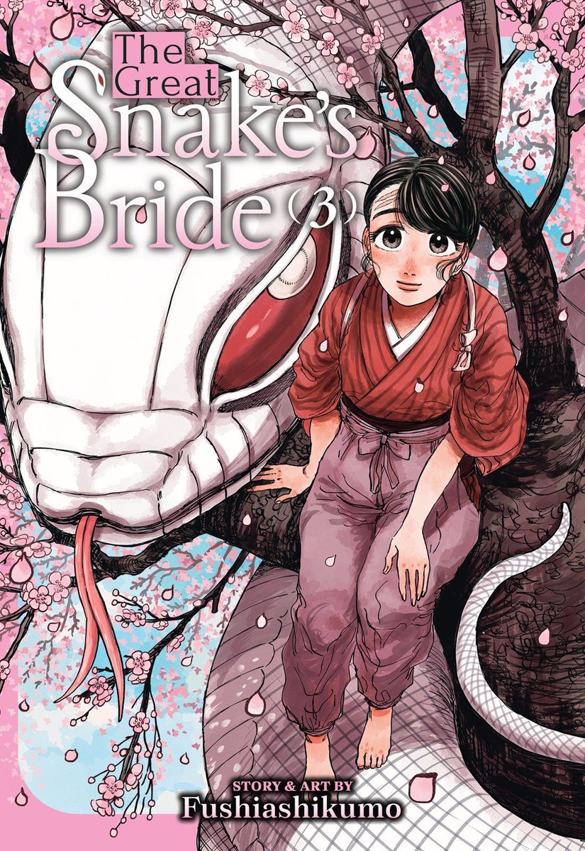 The gulf between species is a vast one, and dark clouds loom on the horizon, threatening what seemed so recently like a blissful relationship. 2 days until The Great Snake's Bride Vol. 3 from @gomanga releases. 📑Preorder now to get a 15% point boost! 📚global.bookwalker.jp/dece0f6e2c-347…