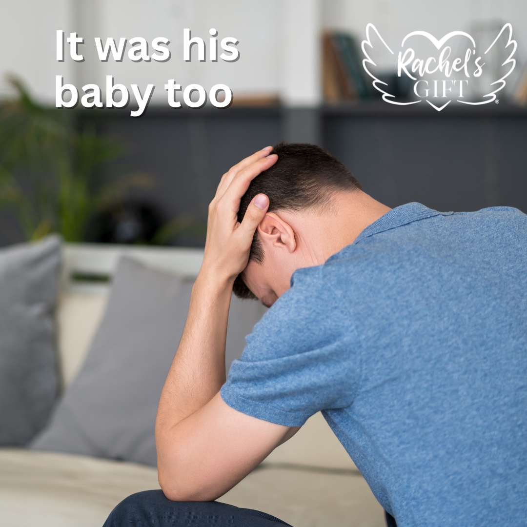 Do you struggle finding a way to be a 'dad' when your baby isn't here? Join other dads in navigating this difficult journey together this Tuesday at our Men's Only group. Register here on our website: rachelsgift.org/infant-loss-su…

#rachelsgift #lifeafterloss #stillbirth #miscarriag...