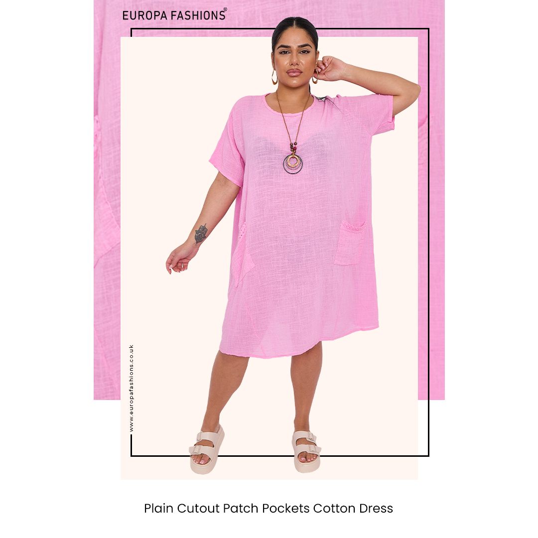 Upgrade your summer wardrobe with our Plain Cutout Patch Pockets Cotton Dress! Effortlessly chic and perfect for any occasion.

Click Now: rb.gy/me780z

#dress #plain #womendress #summerstyle #wholesaleuk #wholesalefashionuk #fashionwholesale #uk #europafashions