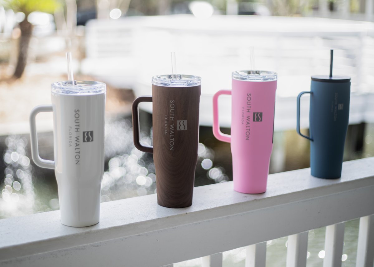 Keep your drinks cool on and off the beach – #SouthWalton style! 🥤

Swing by the Visitor Center this week to grab a #SouthWalton Corkcicle cup and shop for more in our online store: ow.ly/acWQ50Rov2r