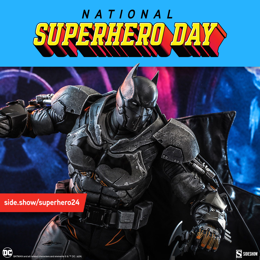 Side.show/Superhero24 Celebrate National Superhero Day with Sideshow! Collectibles featuring heroic favorites are waiting... 🦸 #NationalSuperheroDay #Superhero #Comic