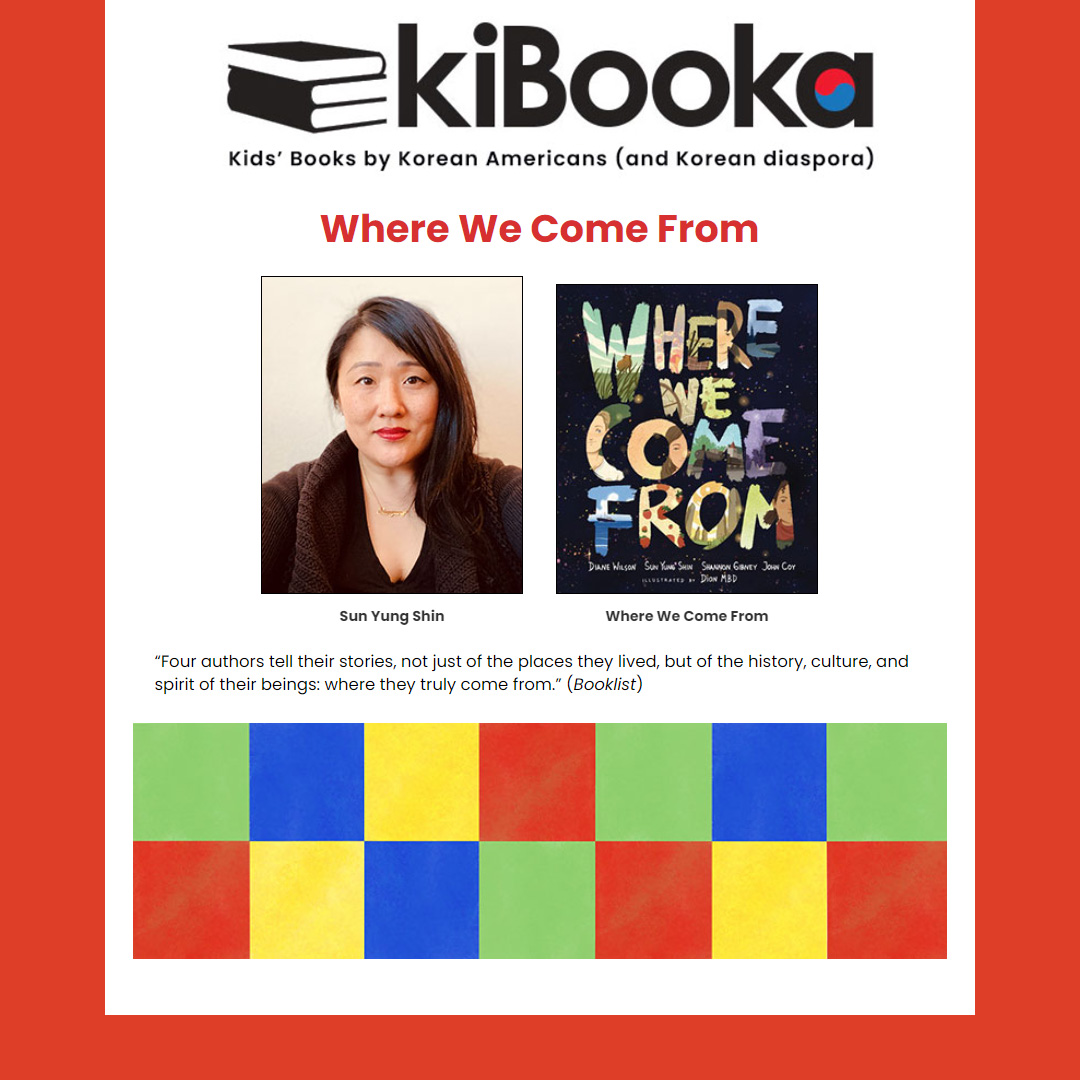 From Sun Yung Shin, Diane Wilson, Shannon Gibney, John Coy. “Four authors tell their stories, not just of the places they lived, but of the history, culture, & spirit of their beings: where they truly come from.” (Booklist) #culture #history @LindaSuePark kibooka.com