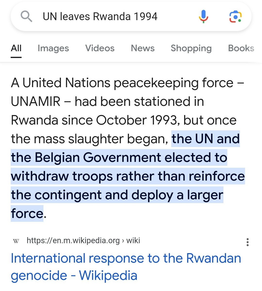 @RwandaN41033494 @UN We will not allow you to tell lies!