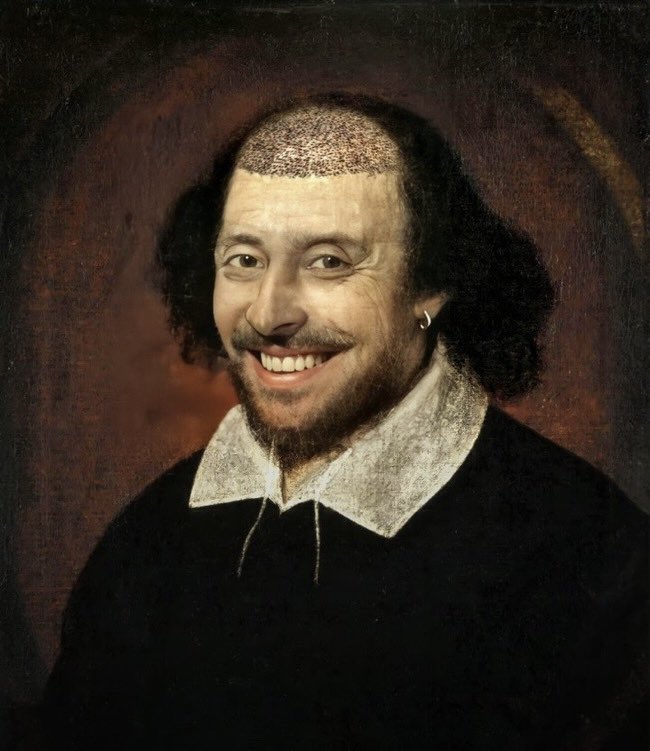 William Shakespeare after a trip to Turkey (1610)