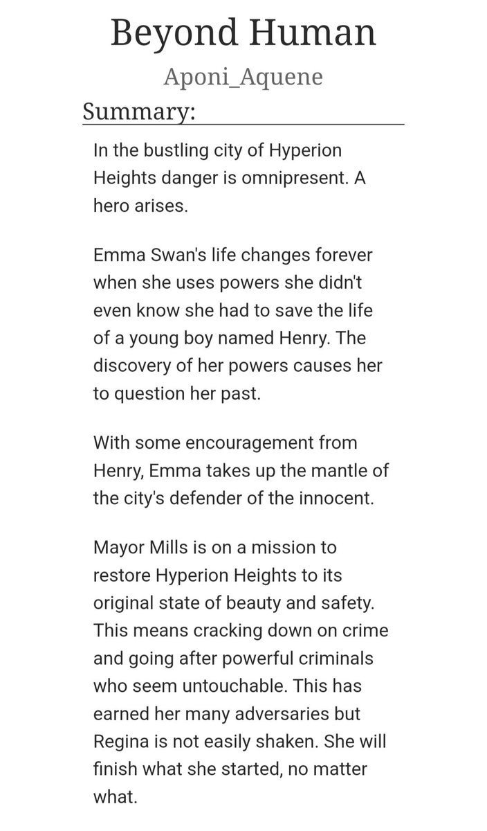 ReginasLight's tweet photo. I updated my Swan Queen Superhero AU 💕
(Also, I edited the summary)
https://t.co/oZt0KvaudQ

#SwanQueen 
#SwanQueenFanfiction
#SwanQueenFic https://t.co/J4XvxTg5nJ