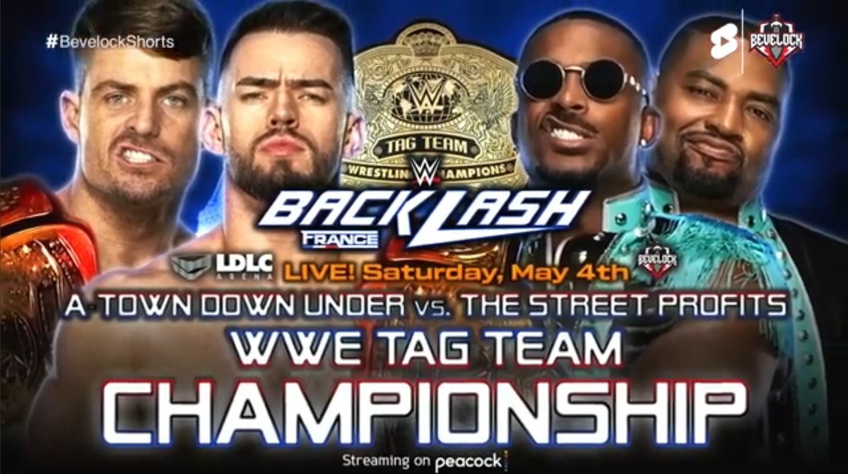 Can the #StreetProfits win Tag team gold or will @_Theory1 & @GraysonWWE retain the WWE Tag Team Titles at #WWEBacklash ?