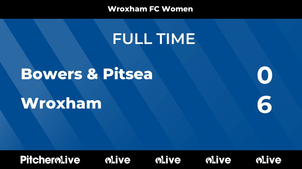 FULL TIME: Bowers & Pitsea 0 - 6 Wroxham #BOWWRO #Pitchero wroxhamfc.club/teams/226446/m…